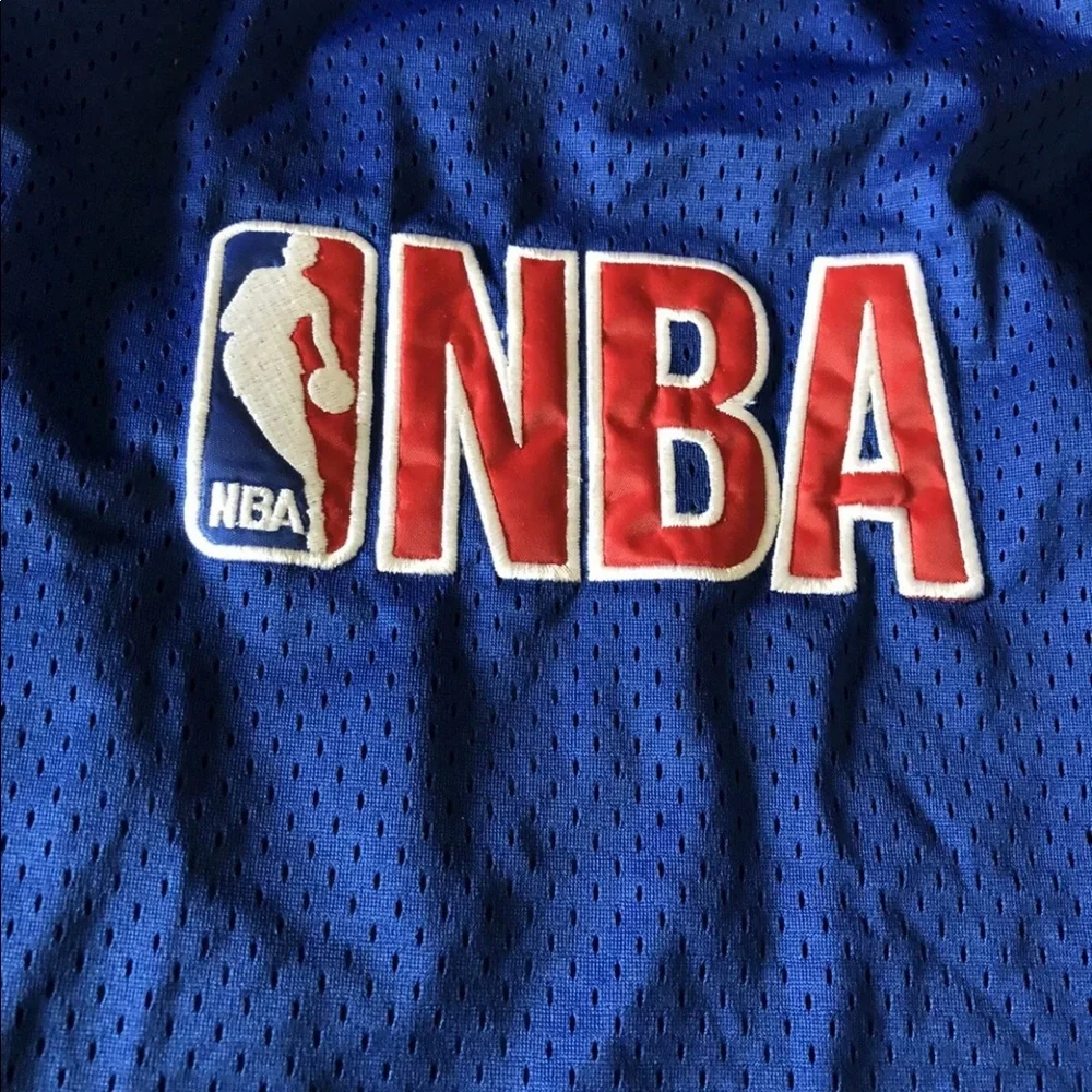 NBA Drawstring Blue Red Cinch Bag Backpack Pre O